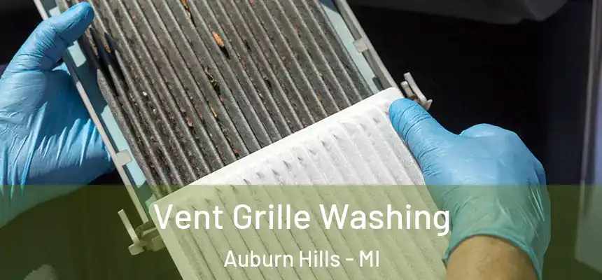  Vent Grille Washing Auburn Hills - MI